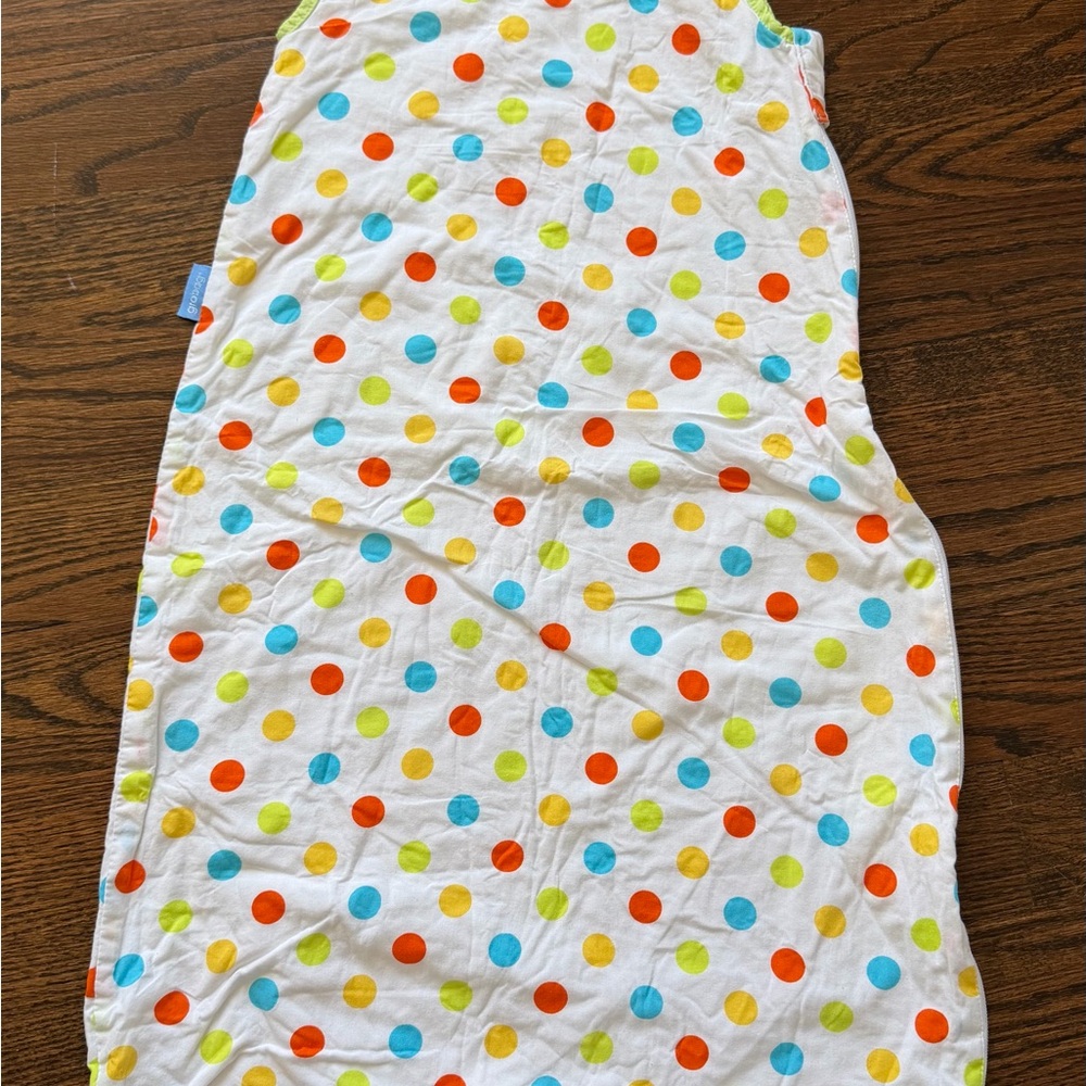 Colorful Polka Dot Kids Pajama Sleep Sack
